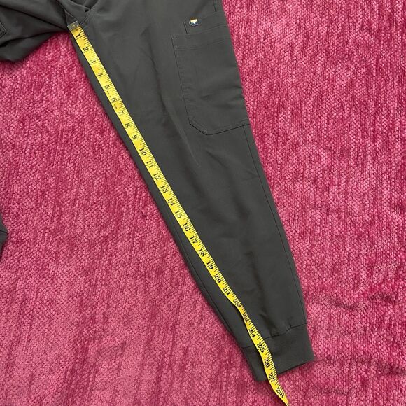 Figs Zamora High Waist Jogger Scrub Pants Limited Edition Pride Gray Size Small - Picture 8 of 9